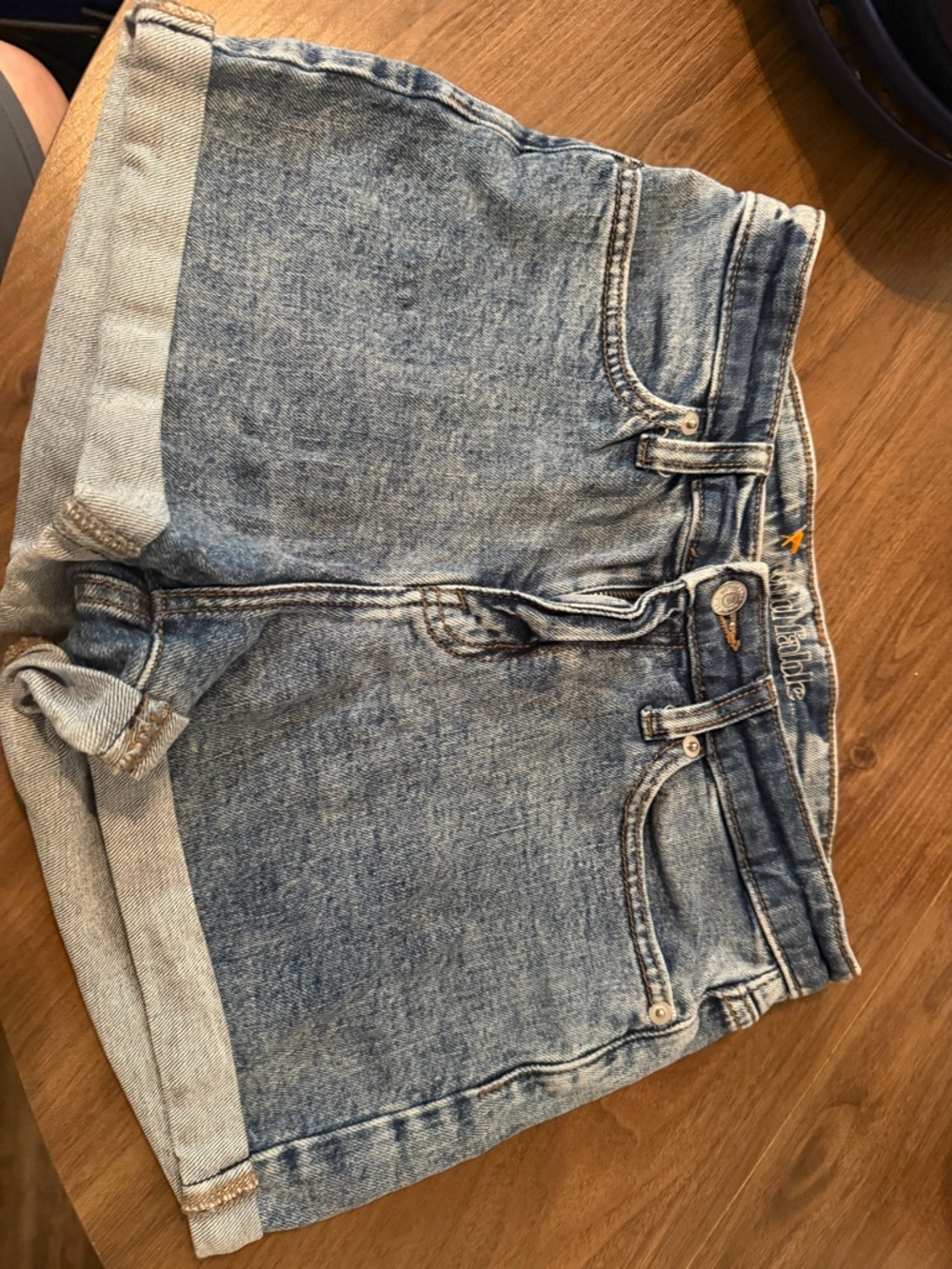 wild fable Faded Blue Denim Shorts